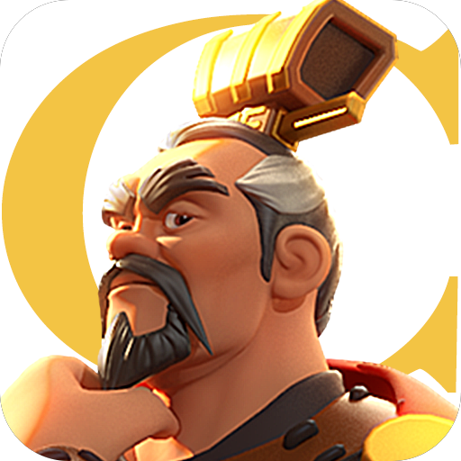 Rise of Kingdoms Google Play feature graphic showing commanders and armies